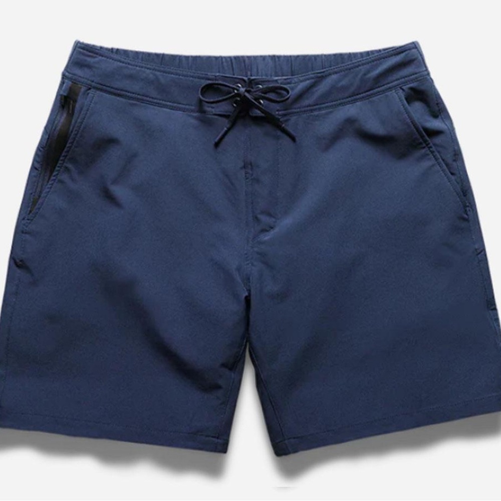 TEN THOUSAND mens size large navy 5” inseam FOUNDATION shorts